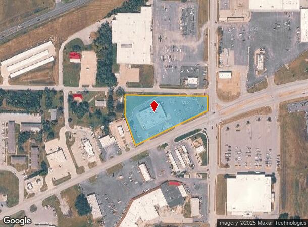 1718 W Jesse James Rd, Excelsior Springs, MO Parcel Map