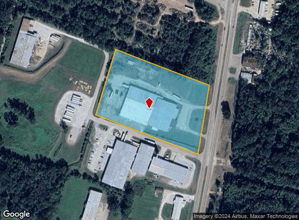  4477 Highway 61 S, Vicksburg, MS Parcel Map