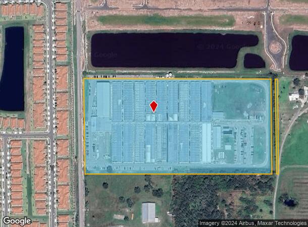  2324 W Lake Dr, Wimauma, FL Parcel Map