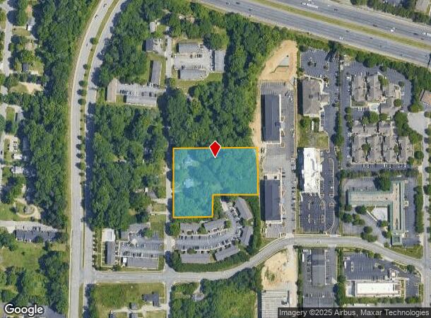  1919 Cedar Fork Dr, Greensboro, NC Parcel Map