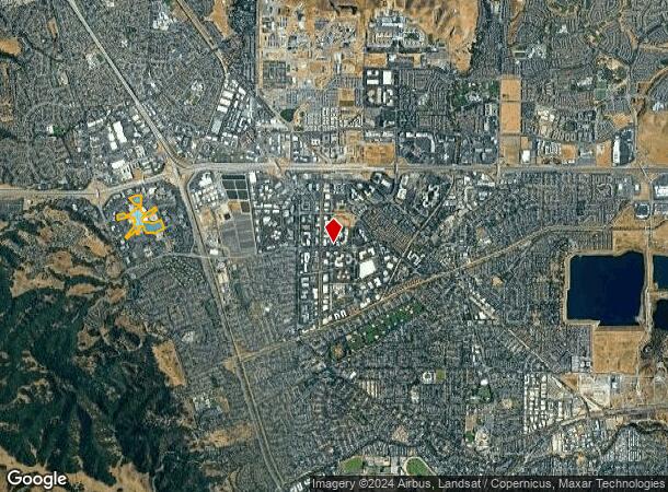  1008 Stoneridge Mall Rd, Pleasanton, CA Parcel Map