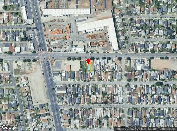  1726 W Compton Blvd, Compton, CA Parcel Map