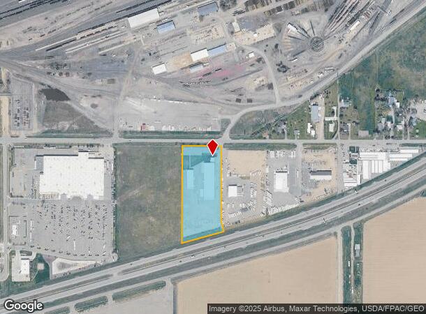  1202 E Railroad St, Laurel, MT Parcel Map