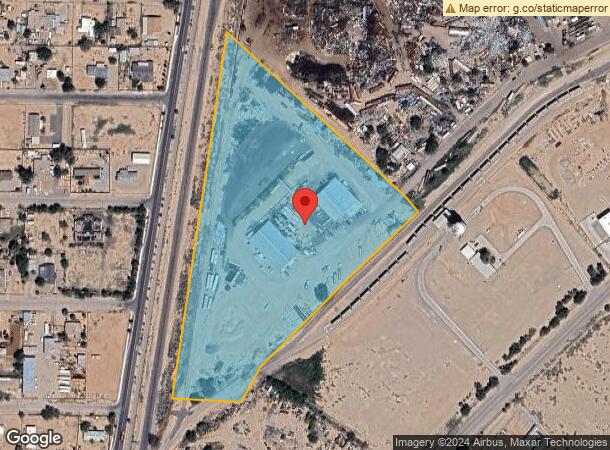  6501 Broadway Blvd Se, Albuquerque, NM Parcel Map