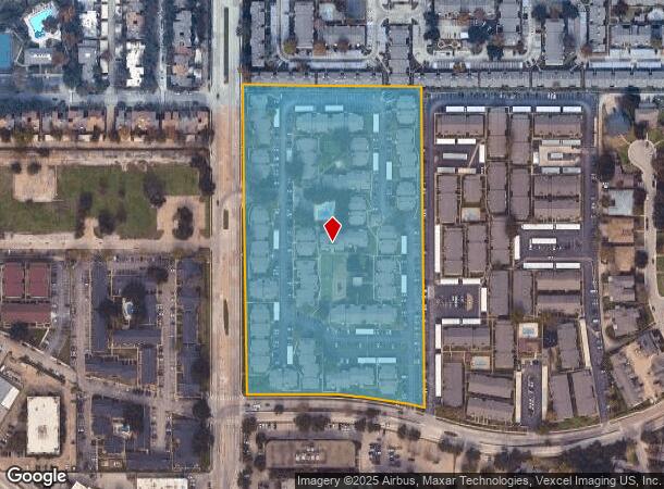 12250 Abrams Rd, Dallas, TX Parcel Map