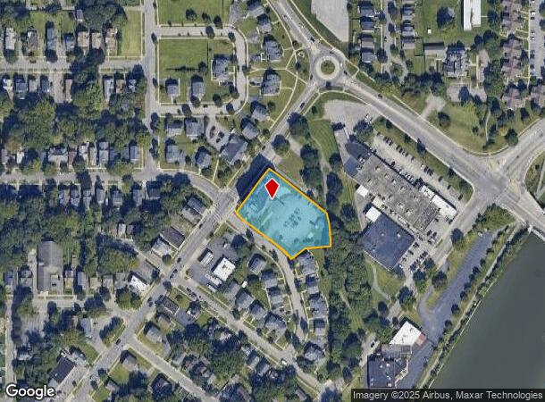 664 Plymouth Ave S, Rochester, NY Parcel Map