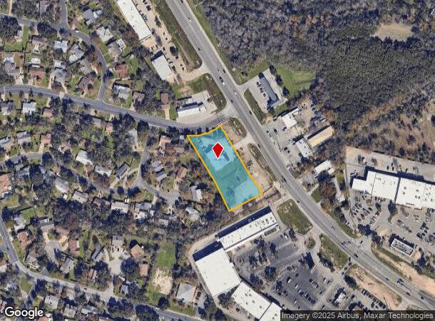  7225 W Highway 71, Austin, TX Parcel Map