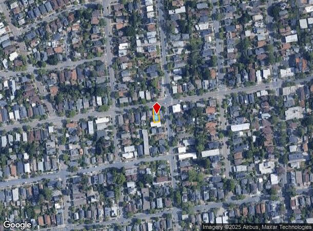 1742 Cedar St, Berkeley, CA Parcel Map