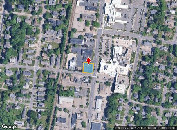  173 Chestnut St, Needham, MA Parcel Map