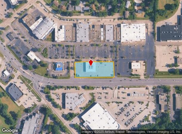  1 Crystal Plz, Crystal Lake, IL Parcel Map