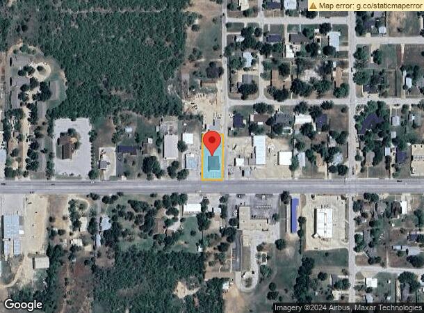  1608 W Walker St, Breckenridge, TX Parcel Map