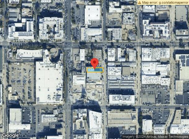  1037 N Sycamore Ave, Los Angeles, CA Parcel Map