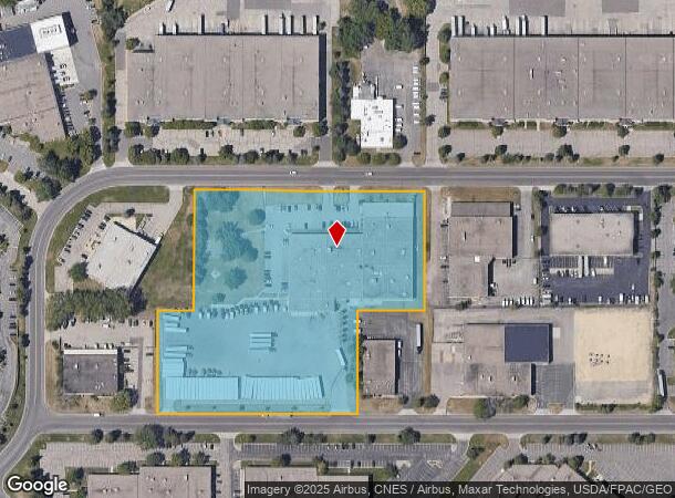 1256 Trapp Rd, Saint Paul, MN Parcel Map