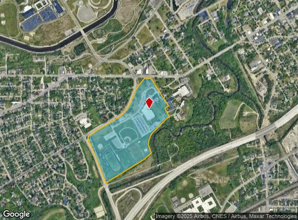  1505 W Court St, Flint, MI Parcel Map