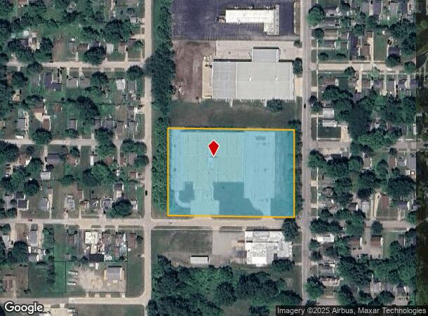 1201 S Wheeler St, Saginaw, MI Parcel Map