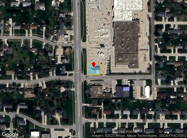  1724 S Center St, Marshalltown, IA Parcel Map