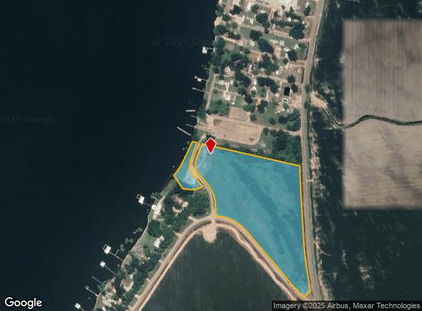 500 Shell Beach Rd, Vicksburg, MS Parcel Map