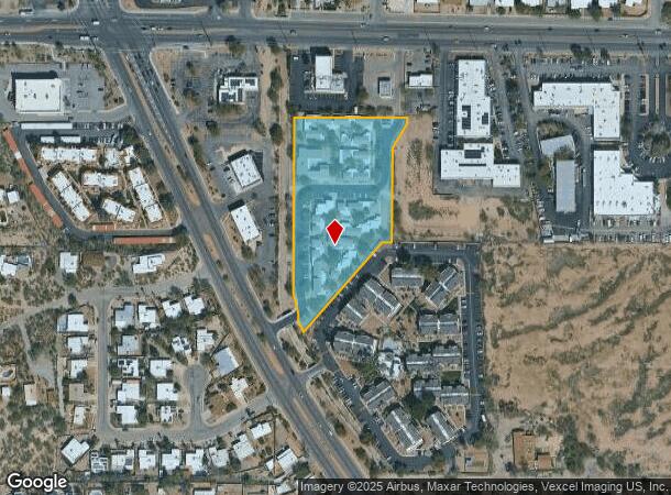 2220 N Silverbell Rd, Tucson, AZ Parcel Map
