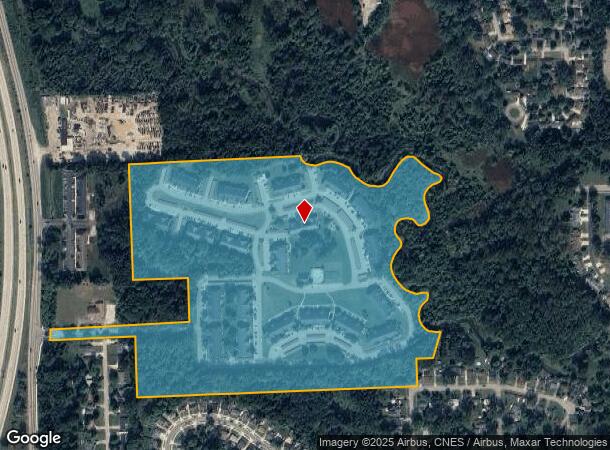  2100 Georgetown Pky, Fenton, MI Parcel Map