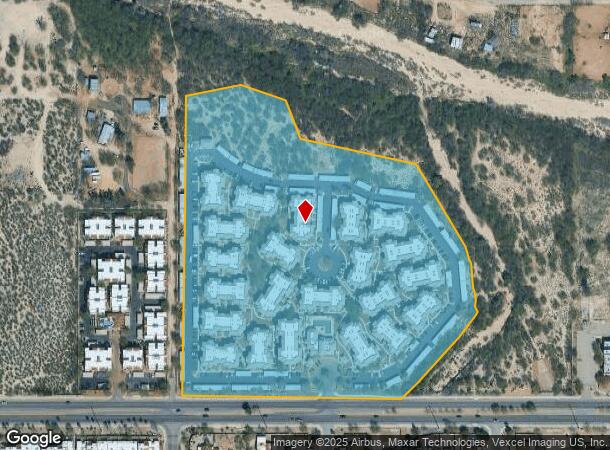  9971 E Speedway Blvd, Tucson, AZ Parcel Map