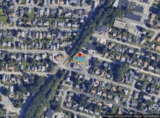 14 Vallette St, Cranston, RI Parcel Map