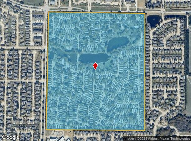 216 Southfork Blvd, Wylie, TX Parcel Map