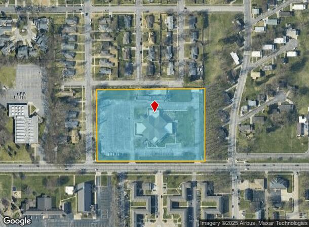  2419 E Jefferson Blvd, South Bend, IN Parcel Map
