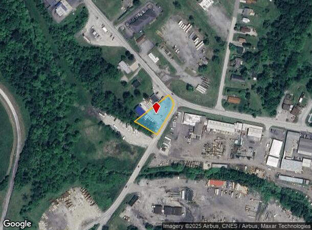 1607 Smith Twp State Rd, Atlasburg, PA Parcel Map