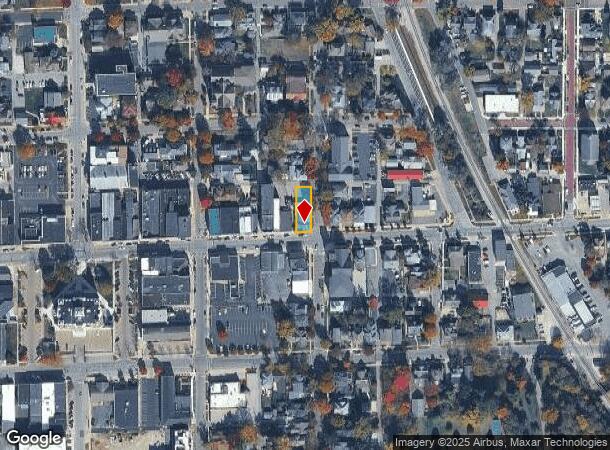 198 E Jefferson St, Franklin, IN Parcel Map