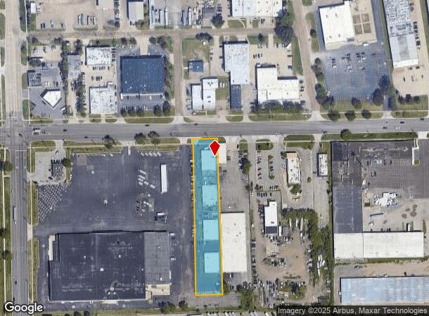 2074 E 10 Mile Rd, Warren, MI Parcel Map