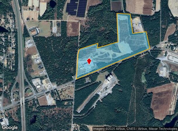 967 Nc Highway 211 E, Candor, NC Parcel Map