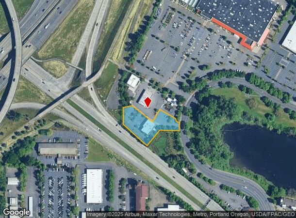 11563 Ne Glenn Widing Dr, Portland, OR Parcel Map