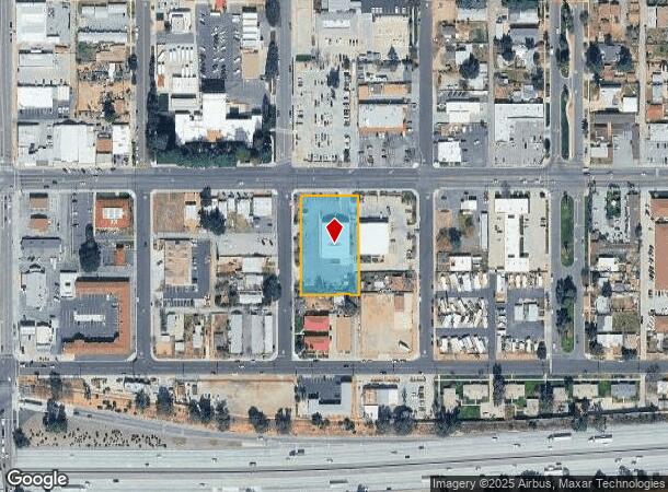 649 E Sixth St, Beaumont, CA Parcel Map
