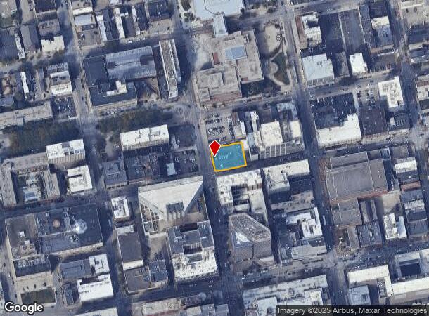  710 Vine St, Cincinnati, OH Parcel Map