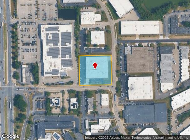  830 Midway Dr, Willowbrook, IL Parcel Map