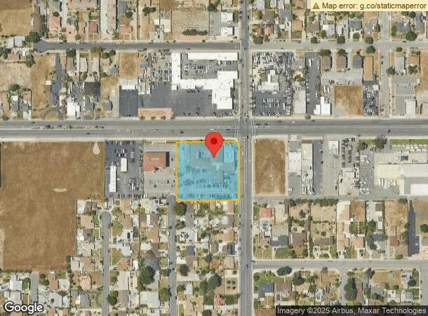  16689 Foothill Blvd, Fontana, CA Parcel Map