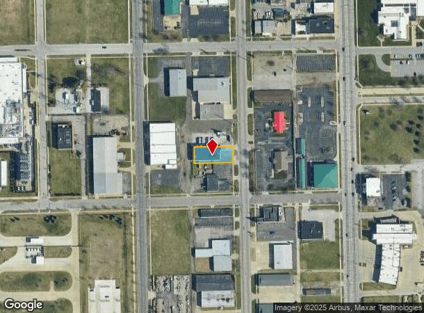  1133 S Main St, South Bend, IN Parcel Map