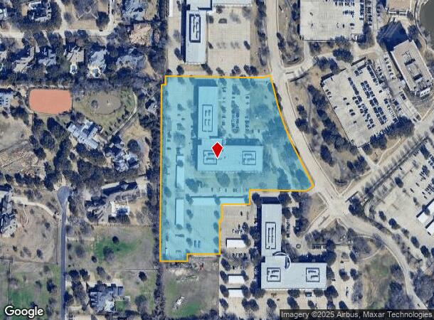  2611 Internet Blvd, Frisco, TX Parcel Map