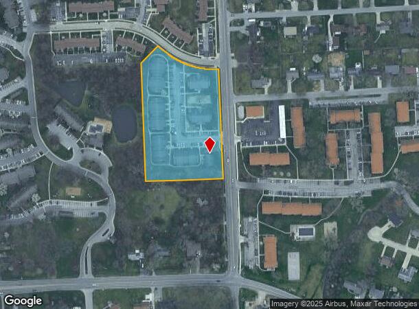 1701 Reed Rd, Fort Wayne, IN Parcel Map