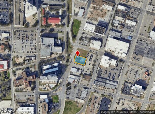 128 N Mesquite St, Corpus Christi, TX Parcel Map