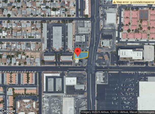  1620 S Decatur Blvd, Las Vegas, NV Parcel Map