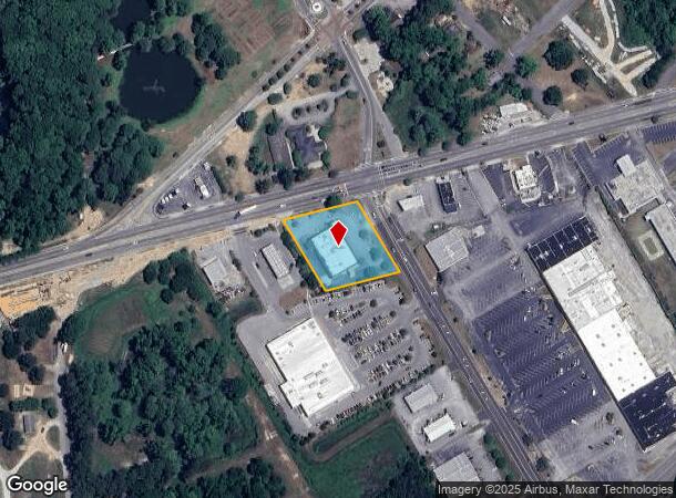  1535 John C Calhoun Dr, Orangeburg, SC Parcel Map