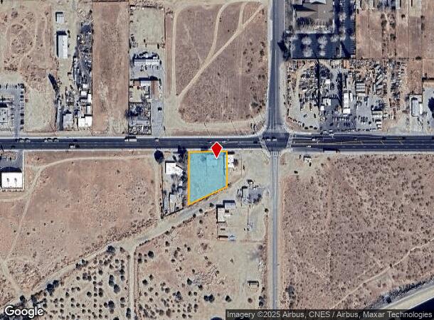 8640 Pearblossom Hwy, Littlerock, CA Parcel Map