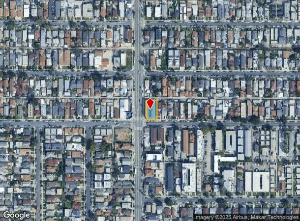  3856 S Normandie Ave, Los Angeles, CA Parcel Map