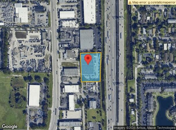 1040 Sw 10Th Ave, Pompano Beach, FL Parcel Map