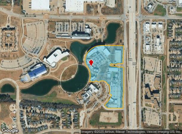 2955 S Highway 161, Grand Prairie, TX Parcel Map