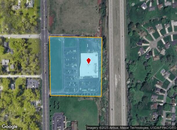 8025 South Ave, Youngstown, OH Parcel Map