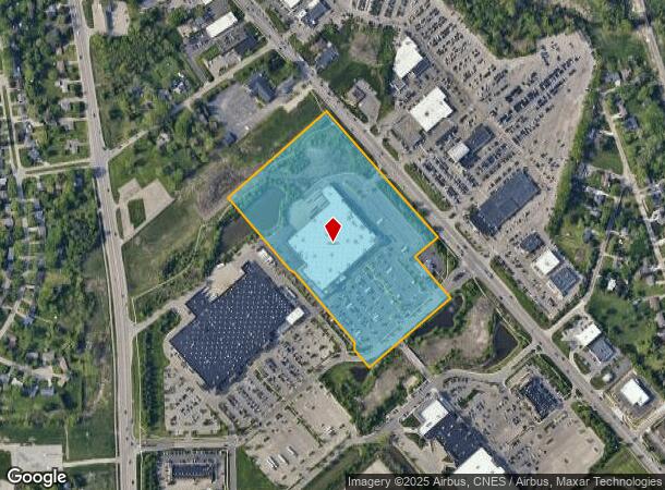  6160 S Saginaw Rd, Grand Blanc, MI Parcel Map