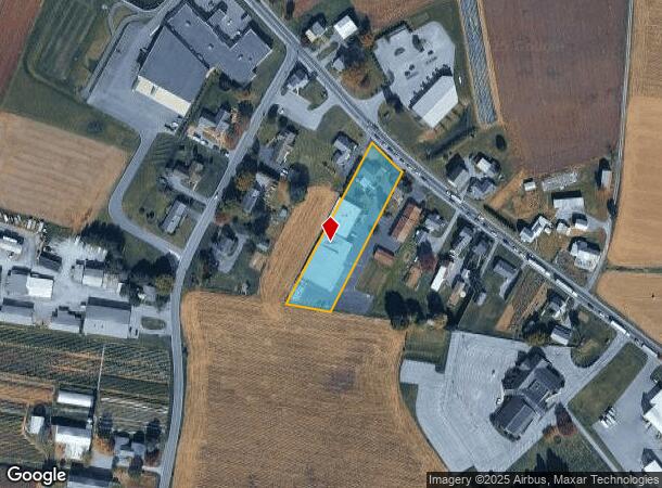  1943 Division Hwy, Ephrata, PA Parcel Map