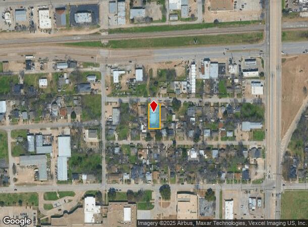  521 Austin St, Grand Prairie, TX Parcel Map